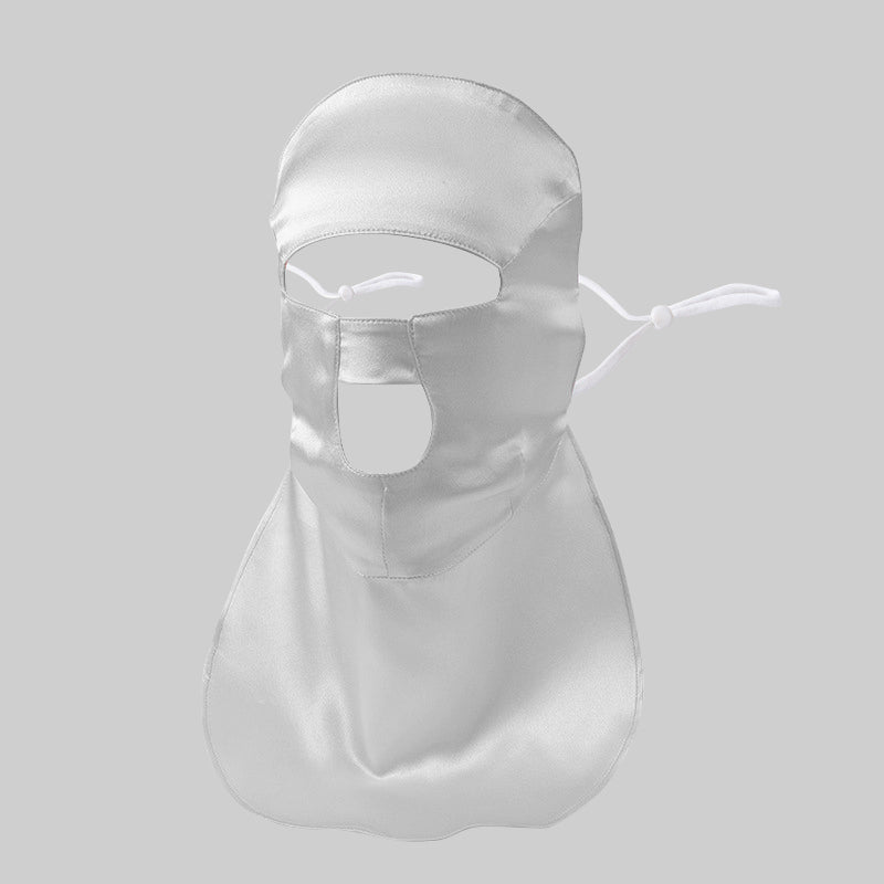 19 Momme Double Face Neck Protection UV Sunscreen Mask