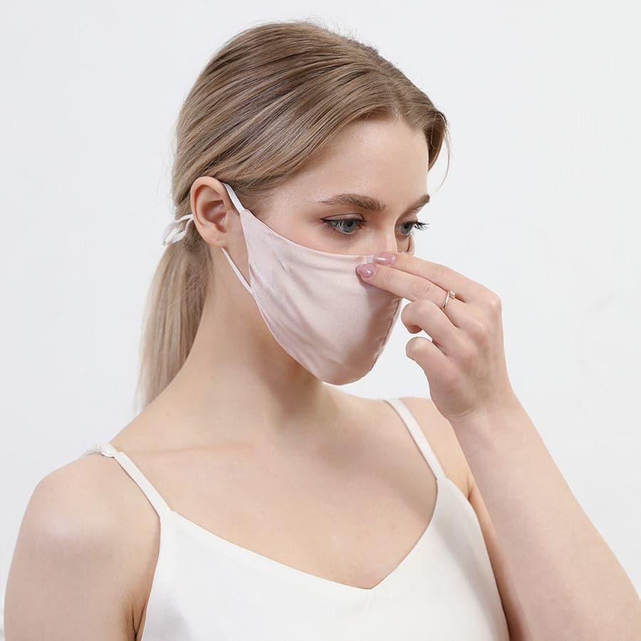 19 Momme Silk Adjustable Design Face Mask