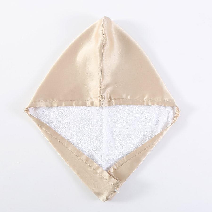 Silk Double-Sided Wear Hair-Drying Cap