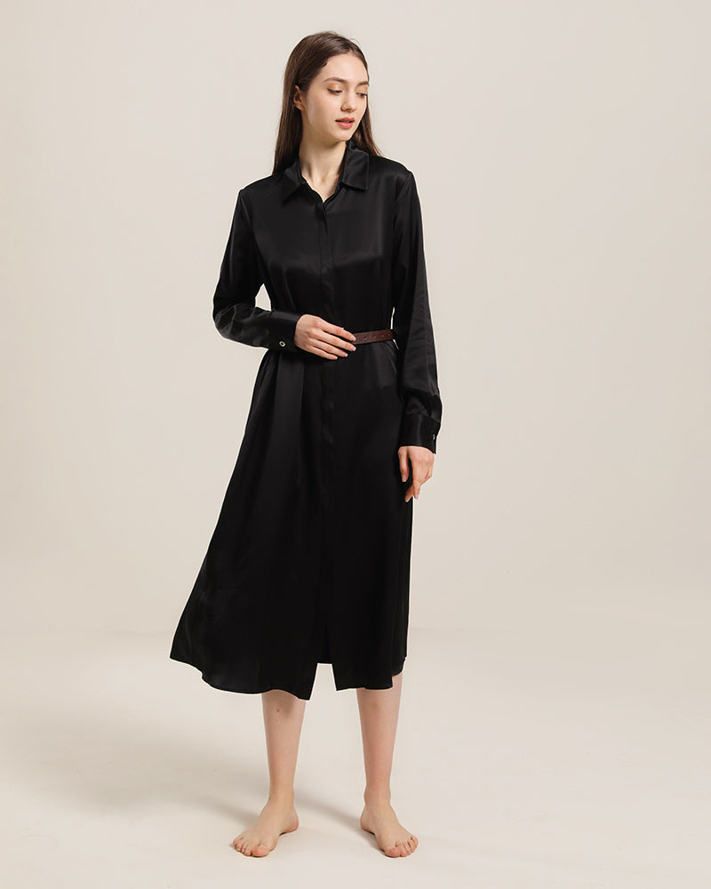 22 Momme Silk Outwear Dress