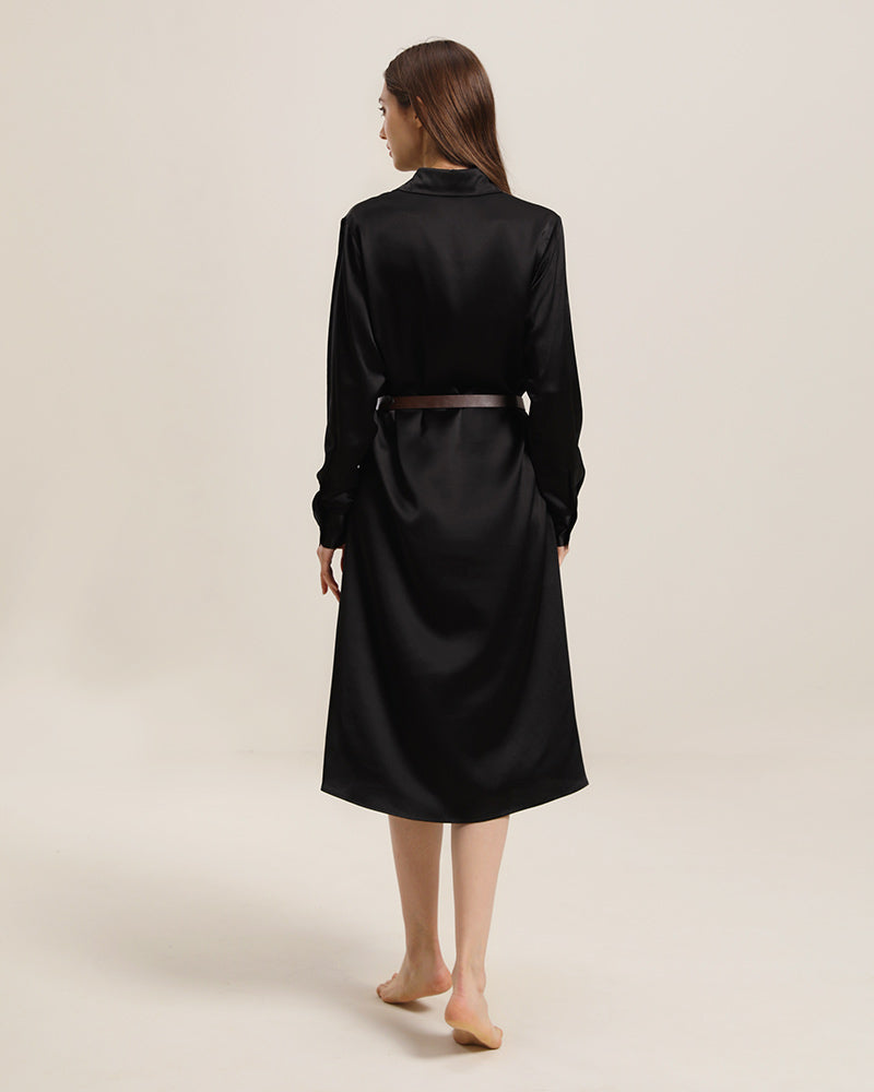 22 Momme Silk Outwear Dress