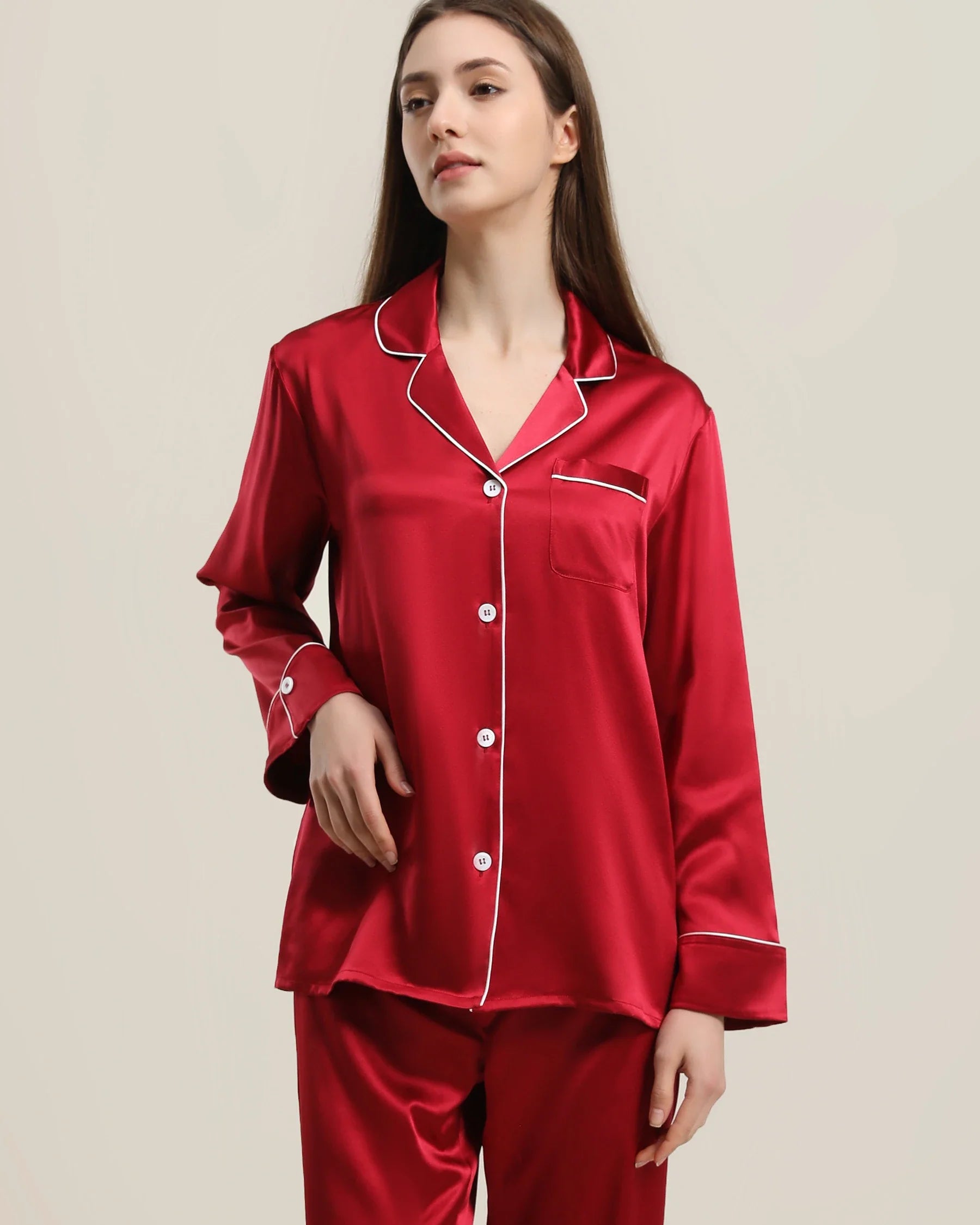 22 Momme Classic Silk Pajamas Set