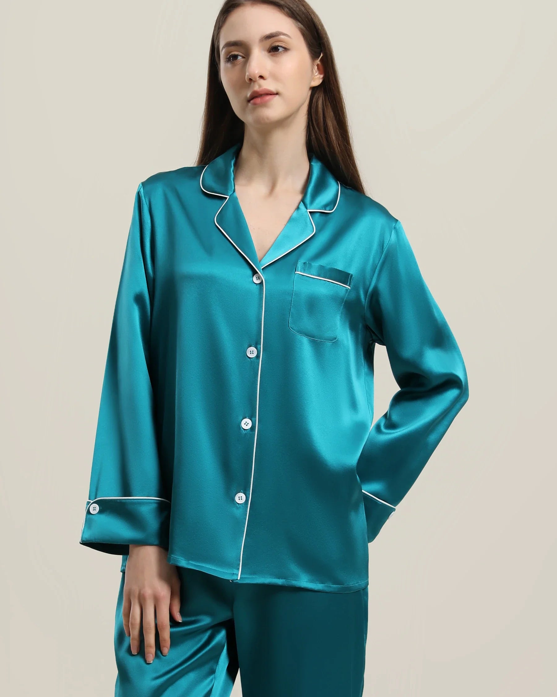 22 Momme Classic Silk Pajamas Set