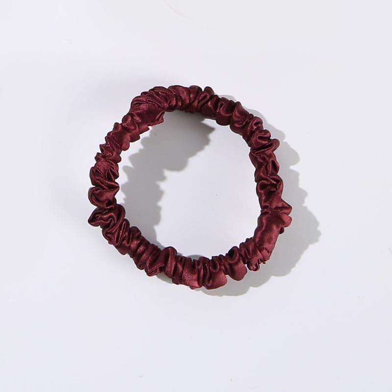 22 Momme Silk Skinny Scrunchie