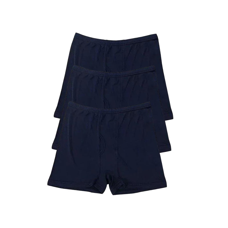 3 Pcs Large Elasticity Knit Soft Silk Boxer Shorts