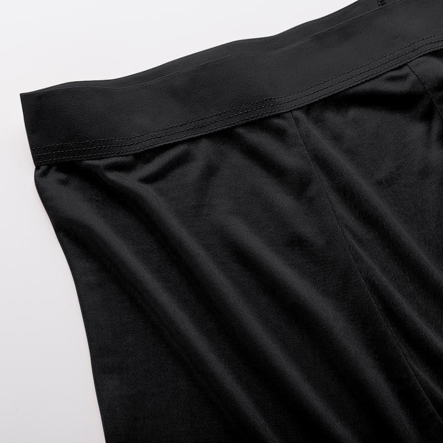 Men's Silk Boxer Briefs Underwear