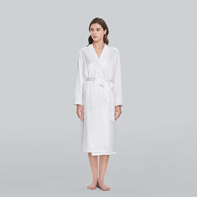 Silk and Velvet Reversible Robe