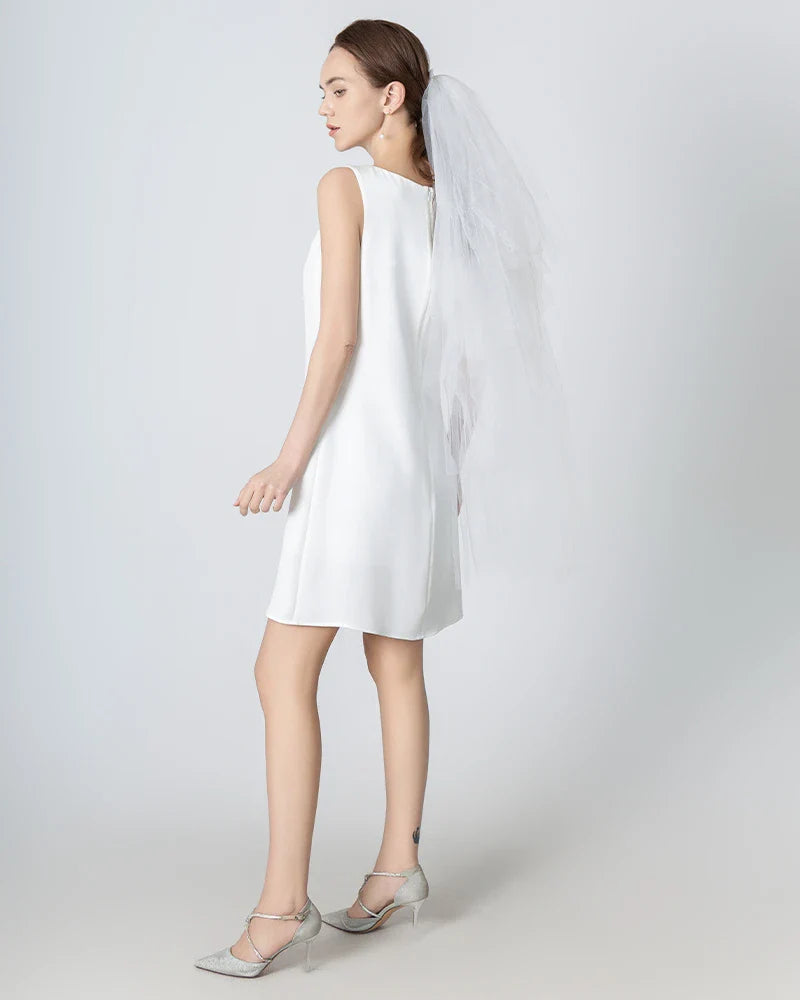 40 Momme A-line Silk Dress