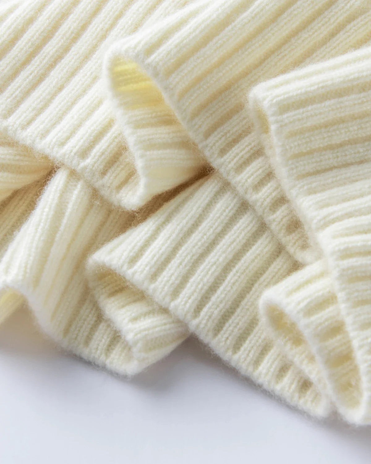 Cable Knit Half Zip Cashmere Sweater with Collar