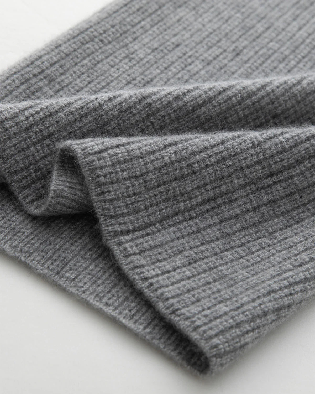 Cashmere Wool Zip Up Hoodie and Straight-Leg Pants