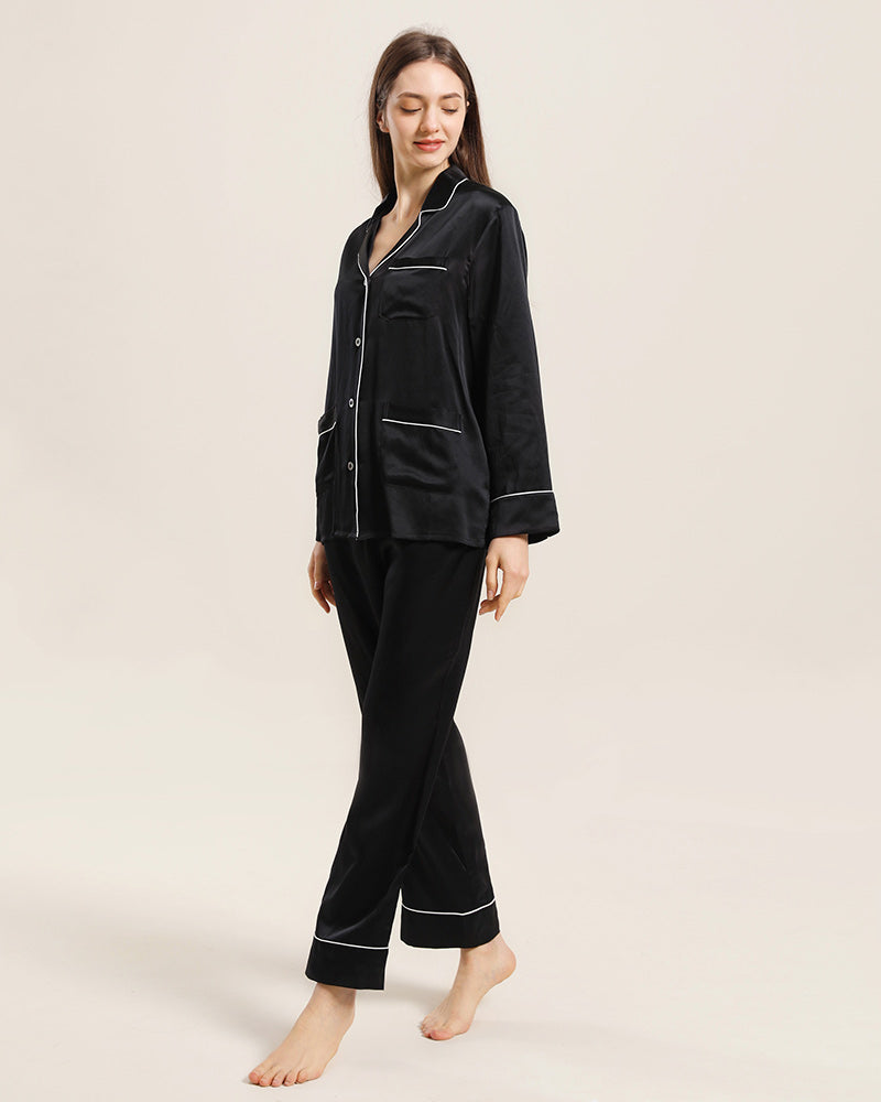 Classic Silk Pajamas For Women