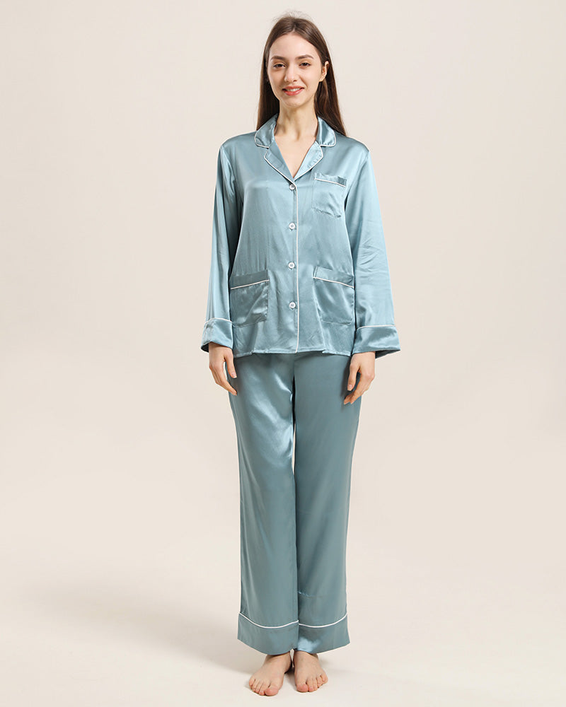 Classic Silk Pajamas For Women