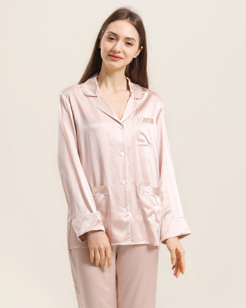 Classic Silk Pajamas For Women