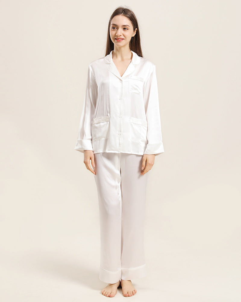Classic Silk Pajamas For Women