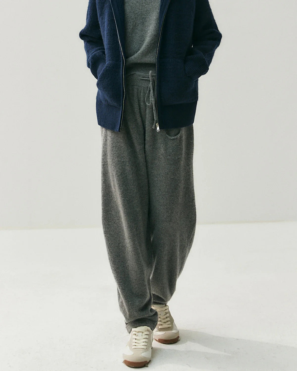 Women’s Relaxed Fit Cashmere Wool Pants