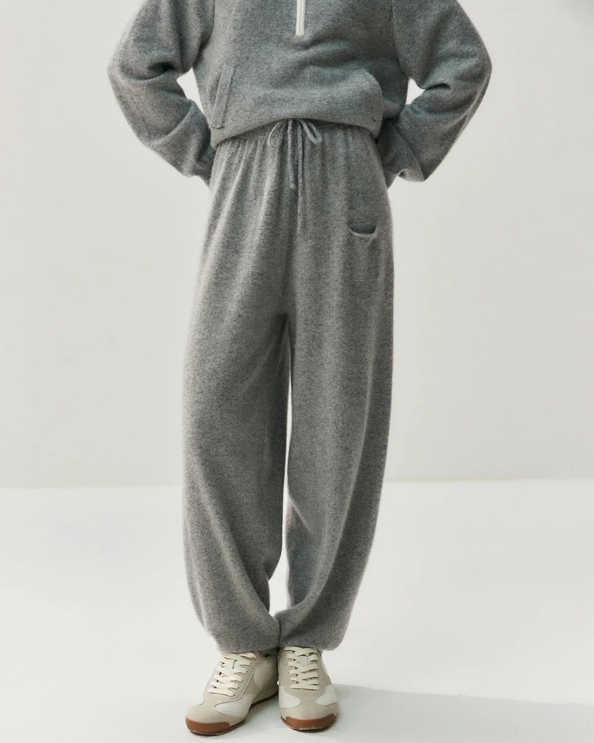 Women’s Relaxed Fit Cashmere Wool Pants