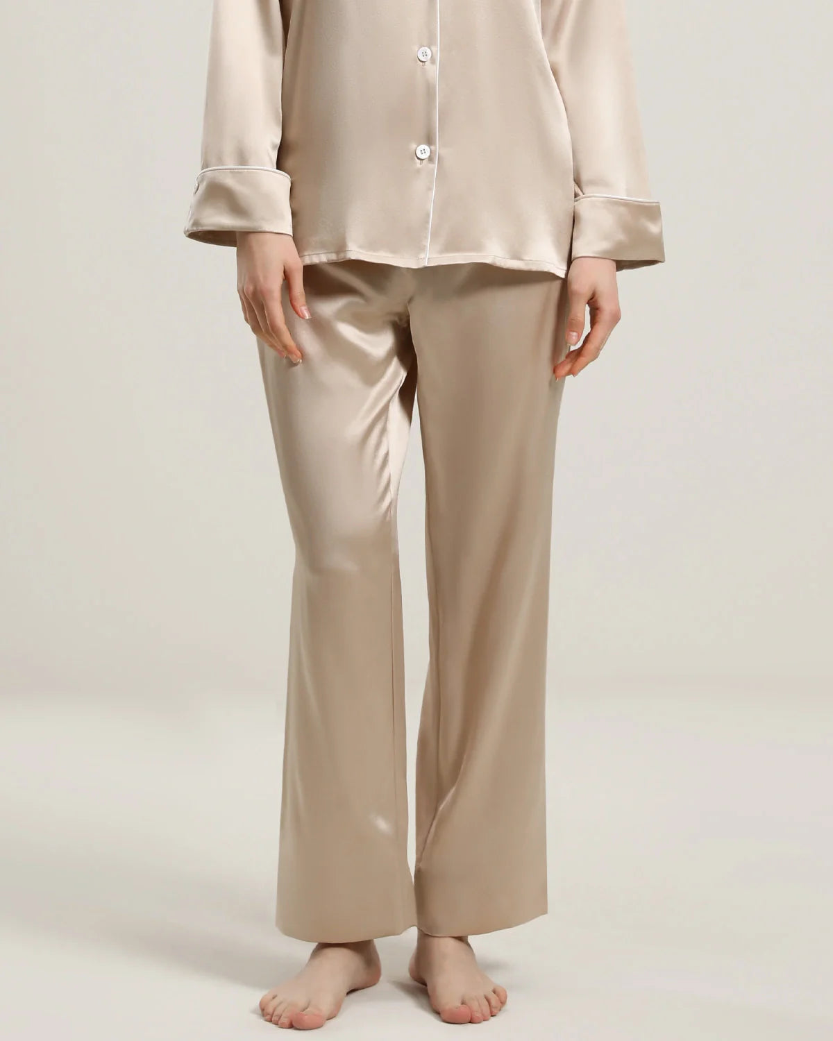 Women's Silk Long Lounge Pants
