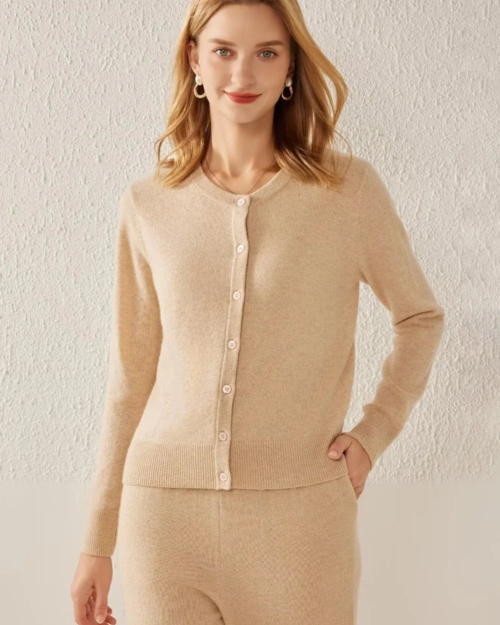 Essential Knit Cashmere Cardigan