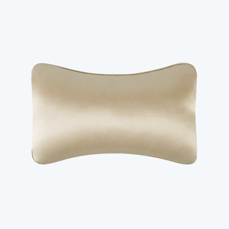 European Decorative Silk Car Headrest Neck Pillow