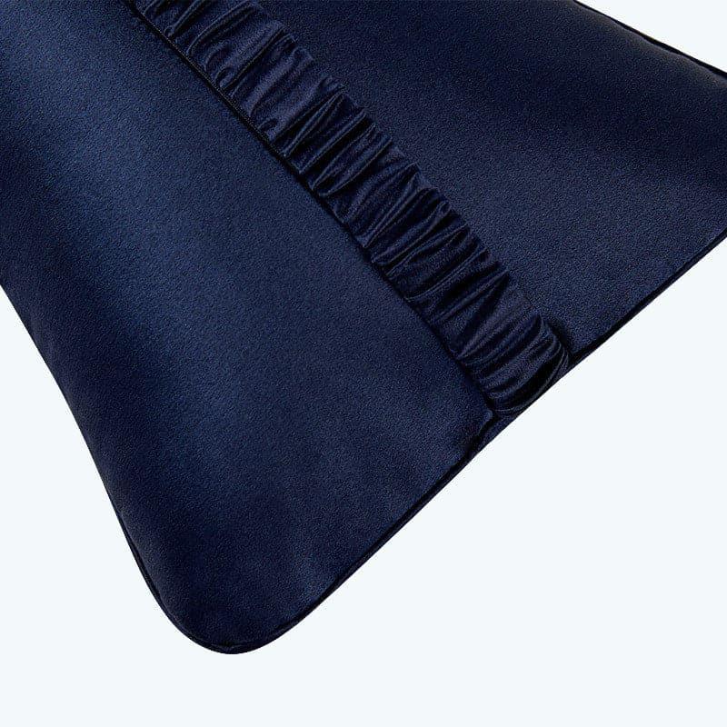 European Decorative Silk Car Headrest Neck Pillow