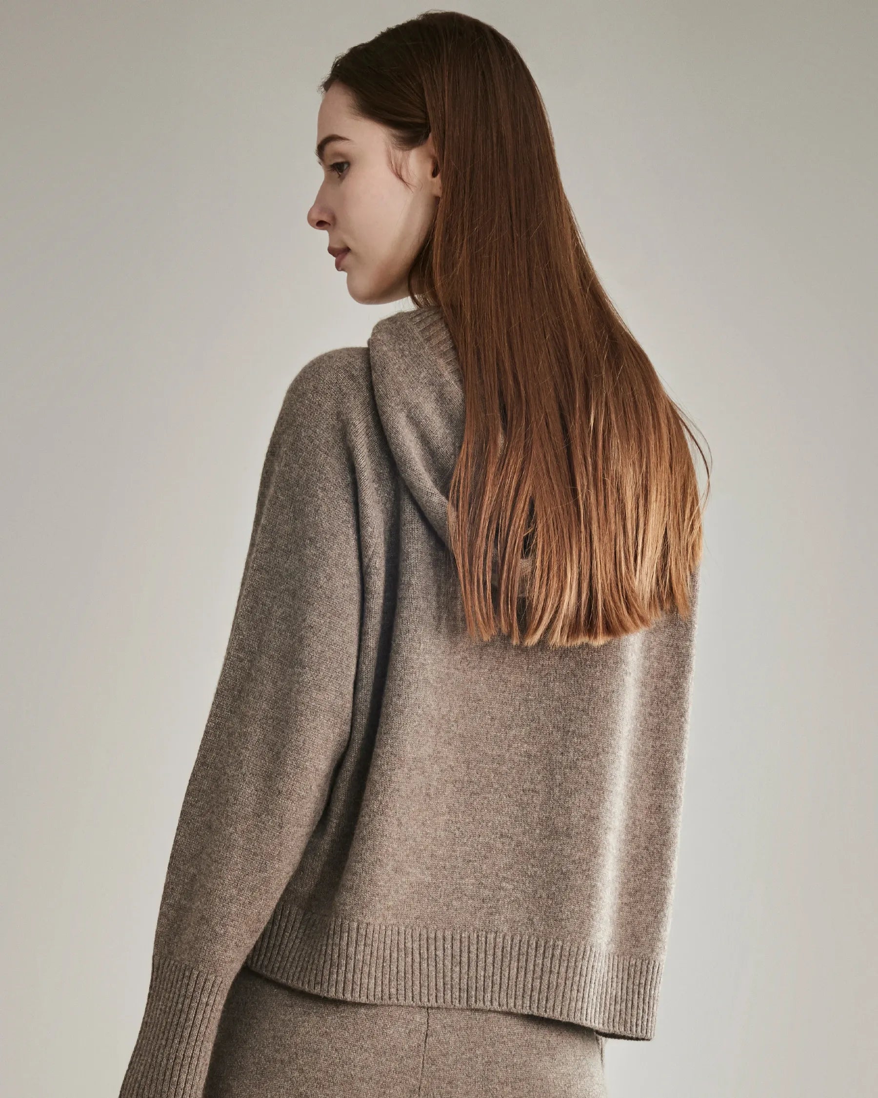Loft Hooded Cashmere Sweater