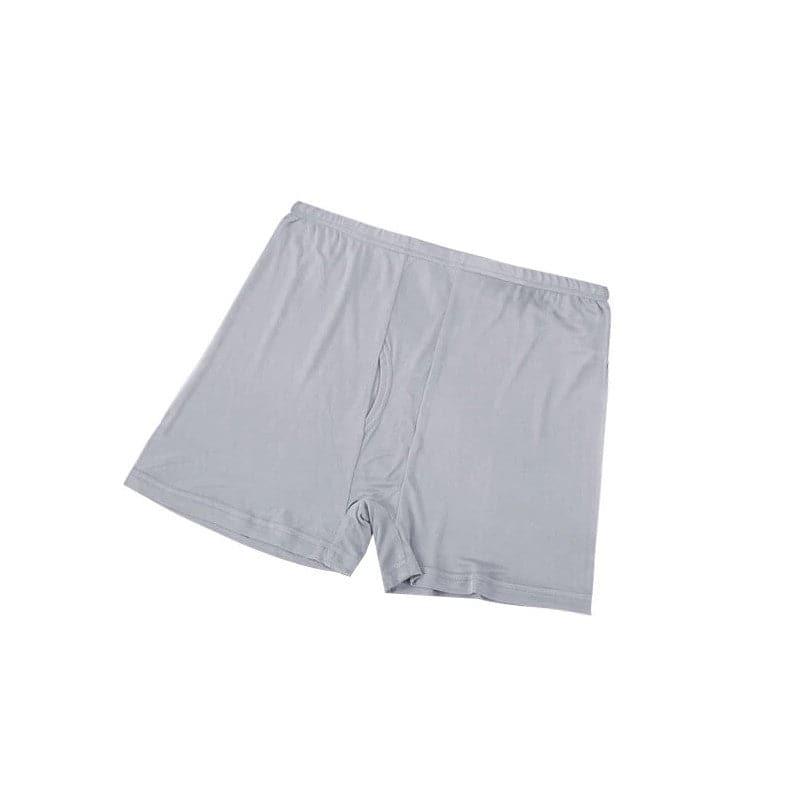 Large Elasticity Knit Soft Silk Boxer Shorts