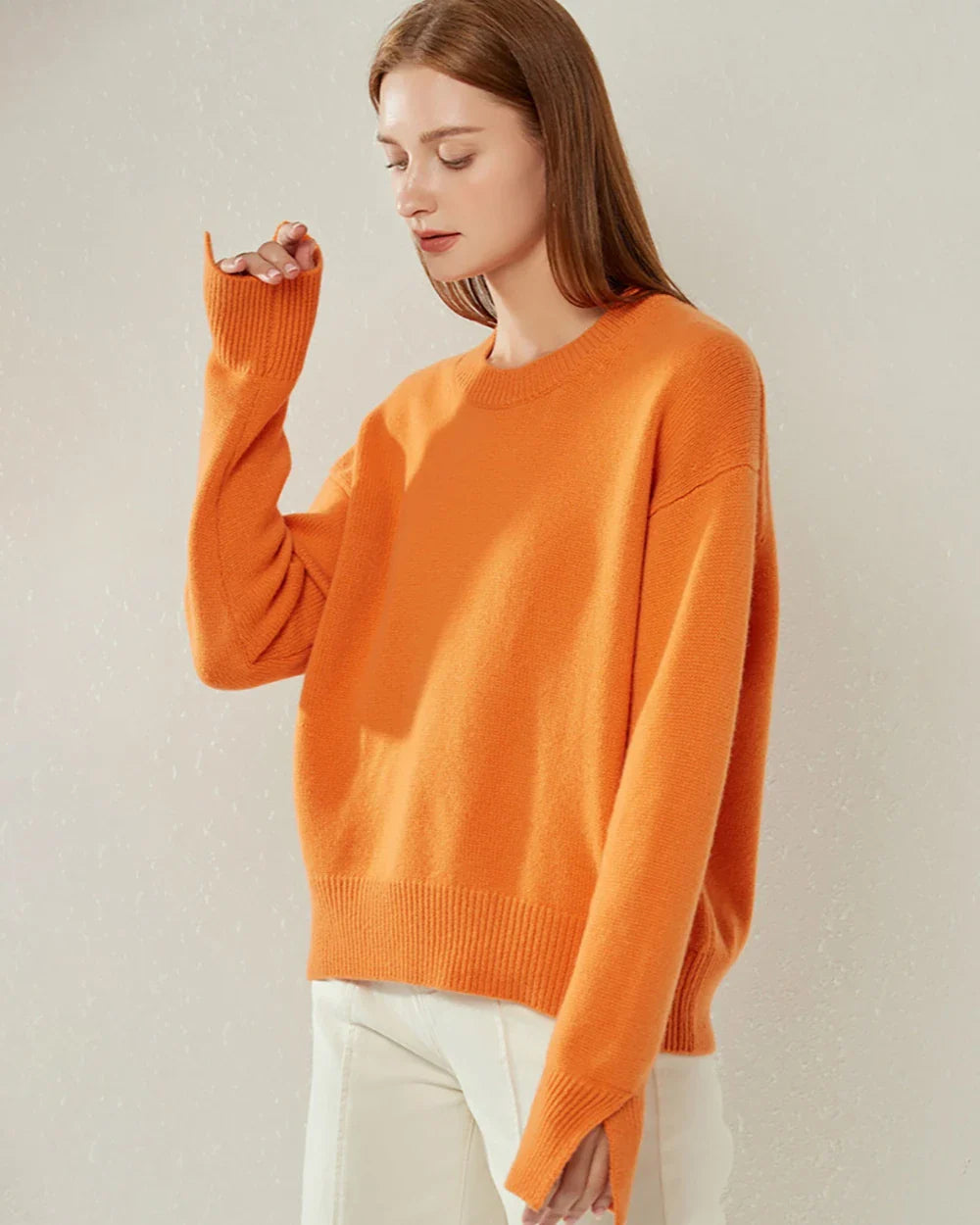 Loft Crew Neck Cashmere Sweater