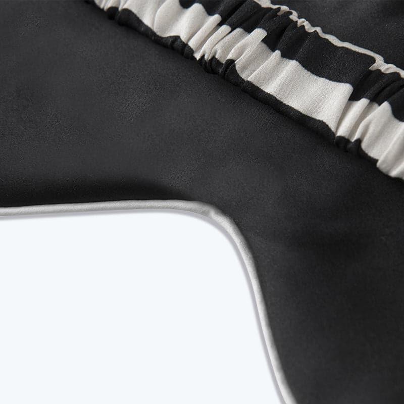 100% Pure Silk Eye Mask Stripe Pattern