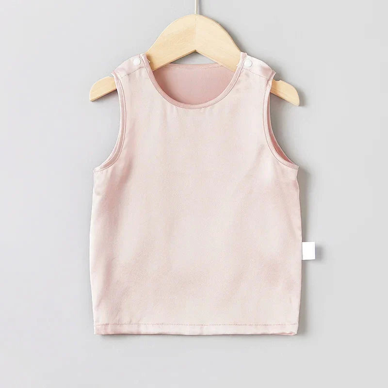 Baby and Kids Silk Sleeveless Tank Top