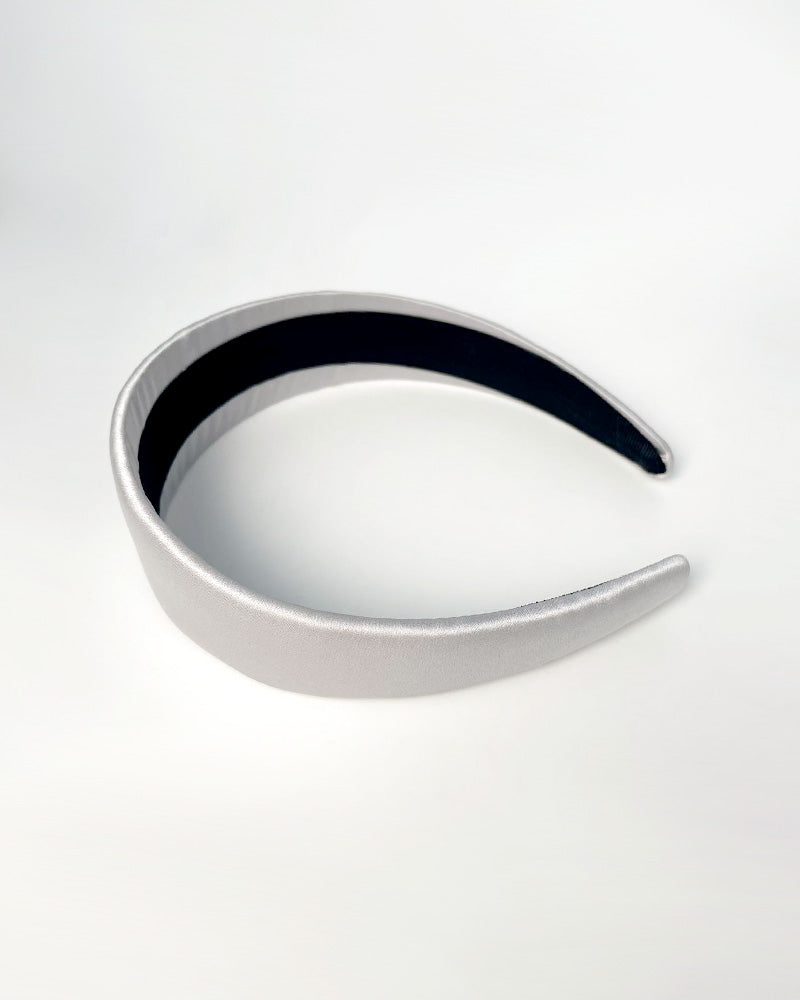 Silk 4cm Wide Border Hairband