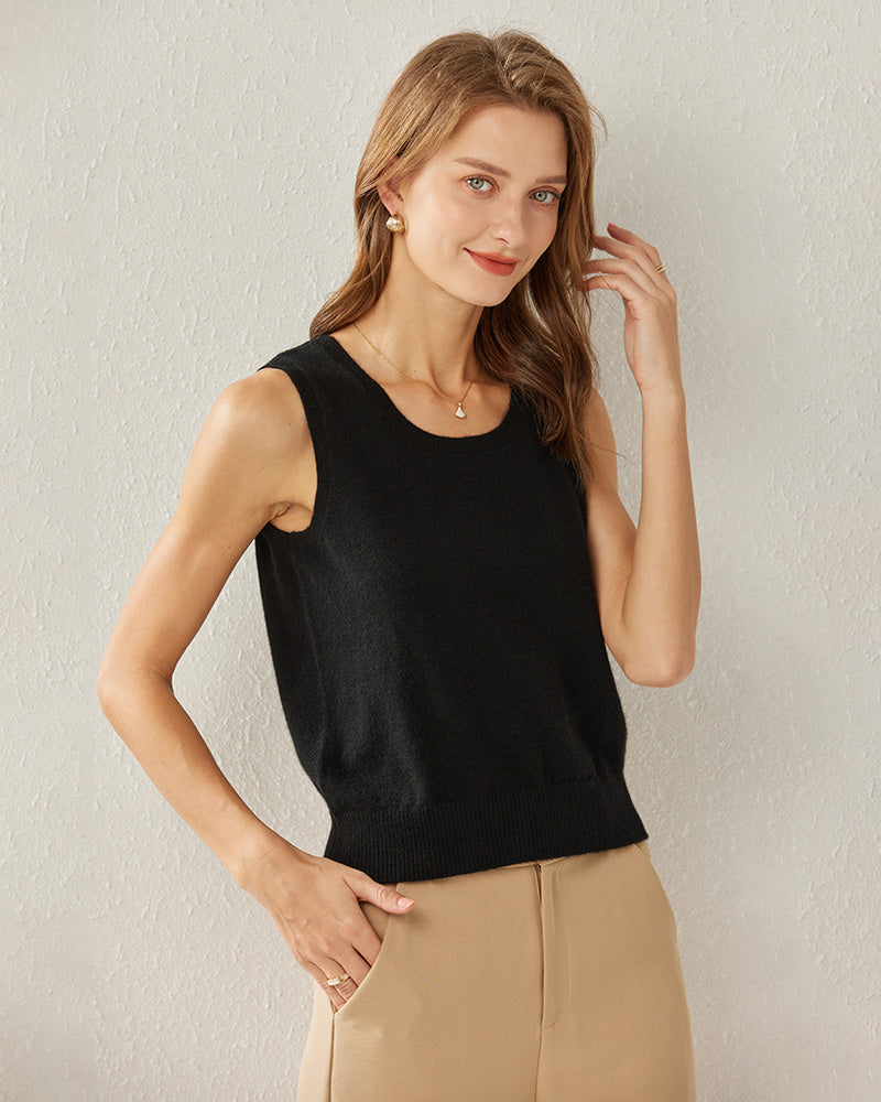 Women's Cashmere Tank Top