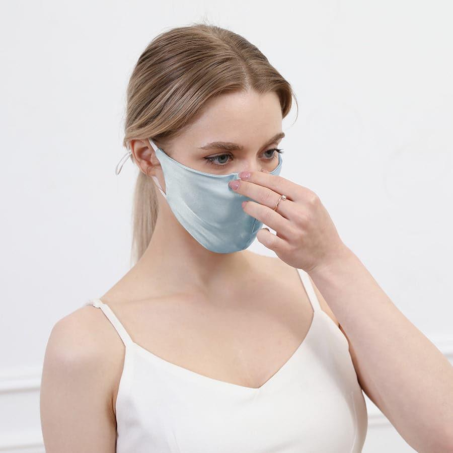 19 Momme Silk Adjustable Design Face Mask