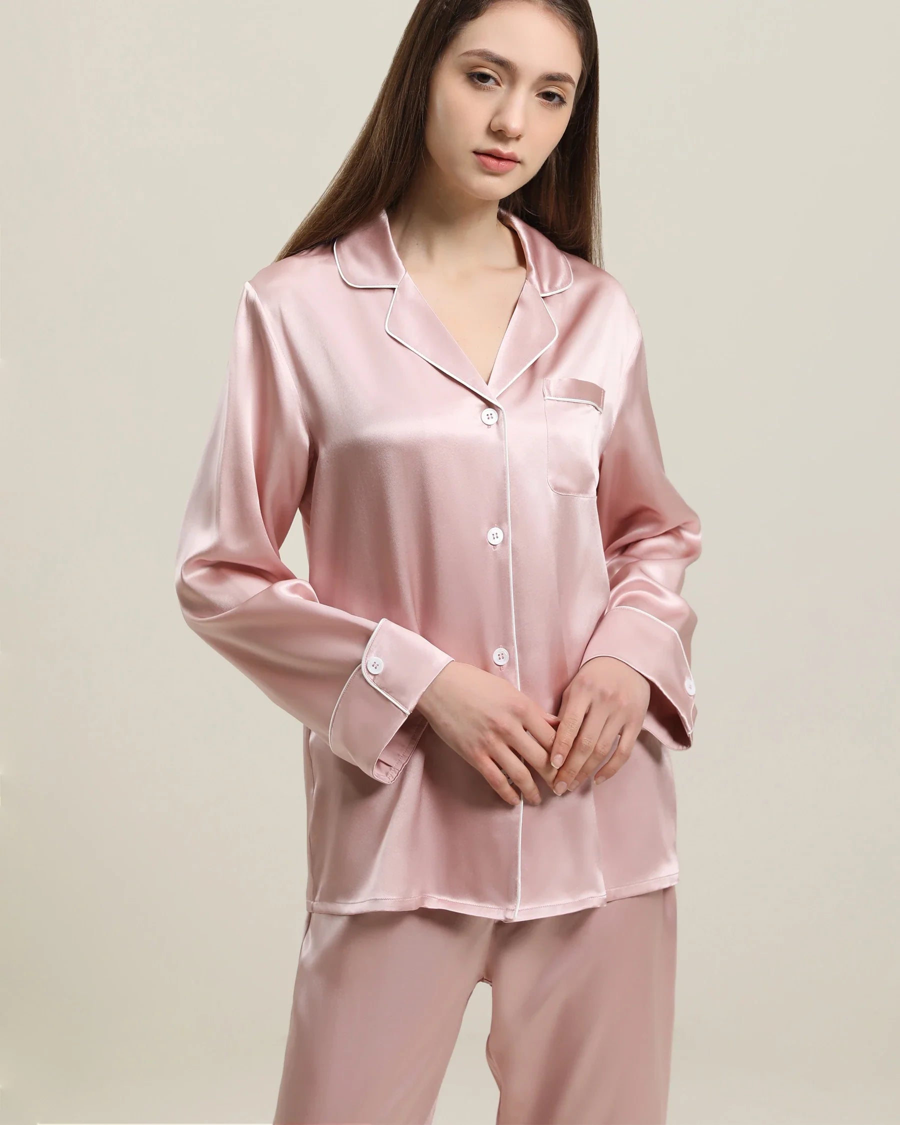 22 Momme Classic Silk Pajamas Set