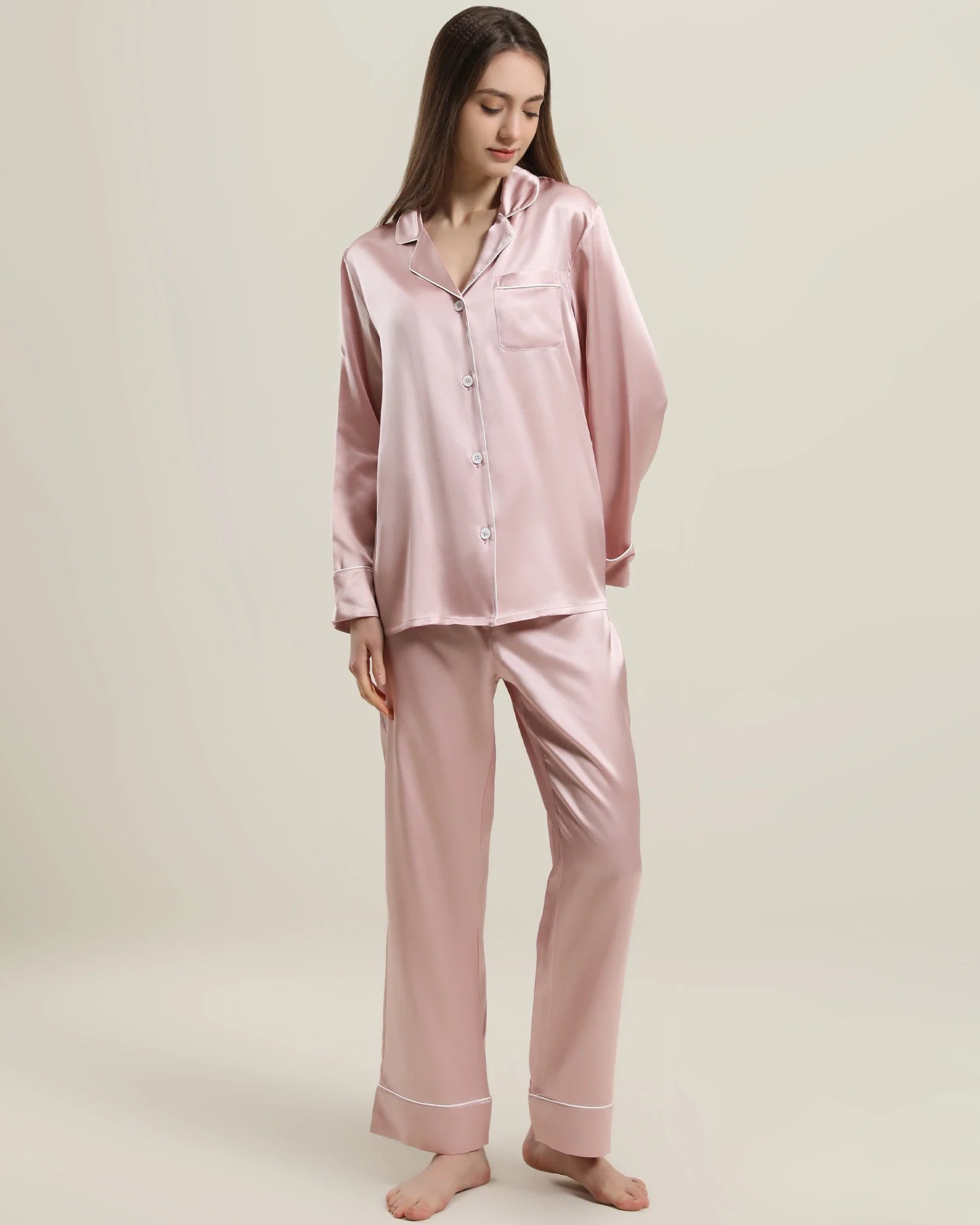 22 Momme Classic Silk Pajamas Set