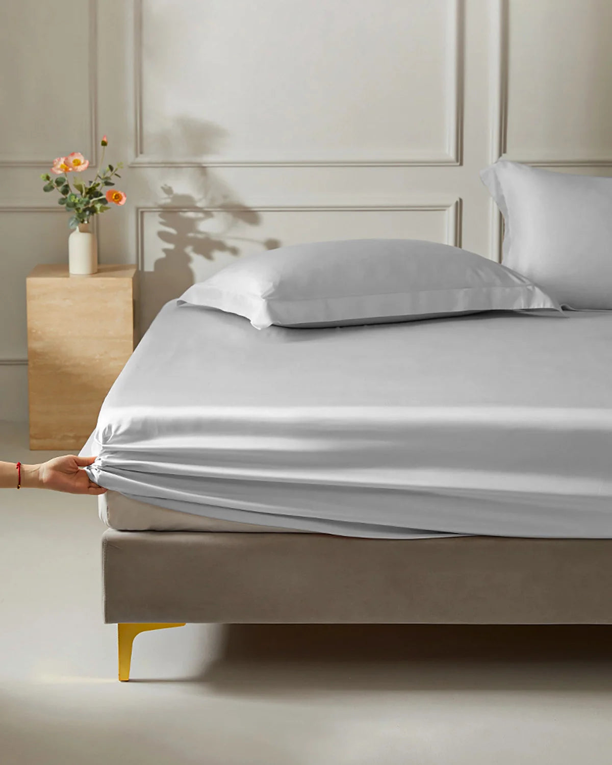 22 Momme Seamless Silk Fitted Sheet