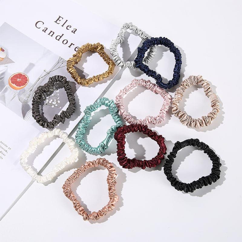 22 Momme Silk Skinny Scrunchie