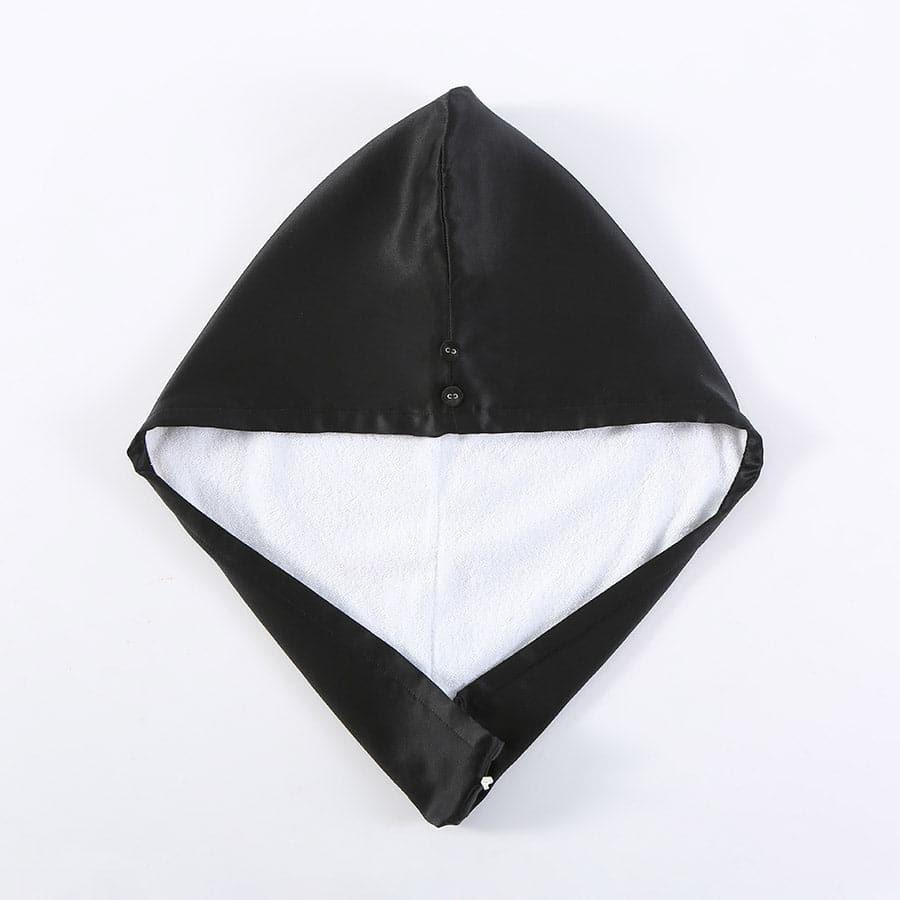 Silk Double-Sided Wear Hair-Drying Cap