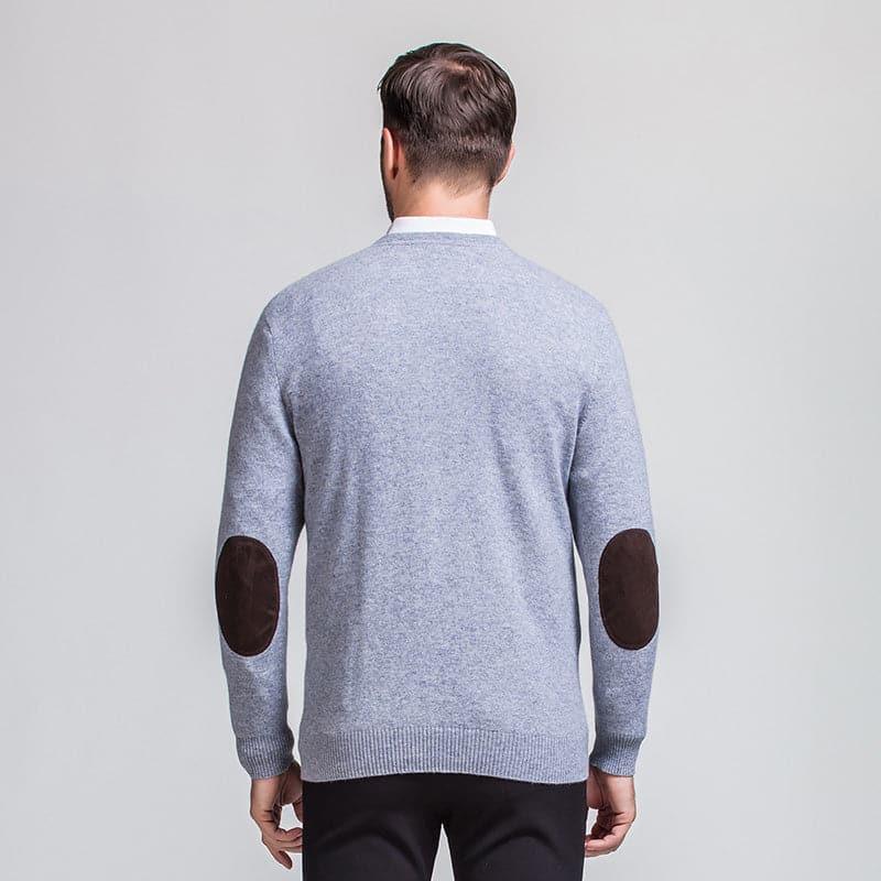 Men's V Neck Cashmere Sweater