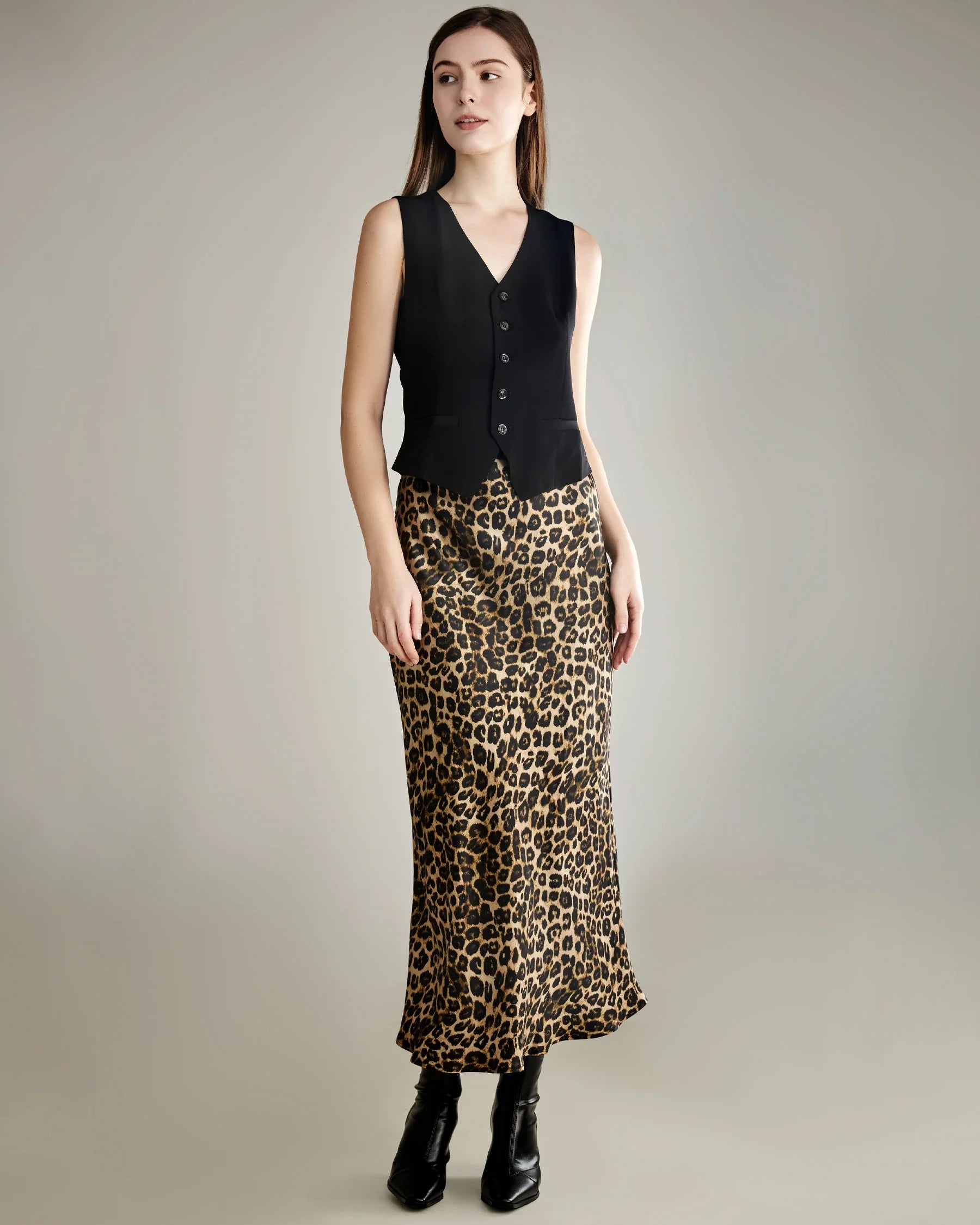 Women's Silk Suit Vest