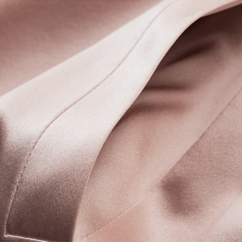 Silk and Velvet Reversible Robe