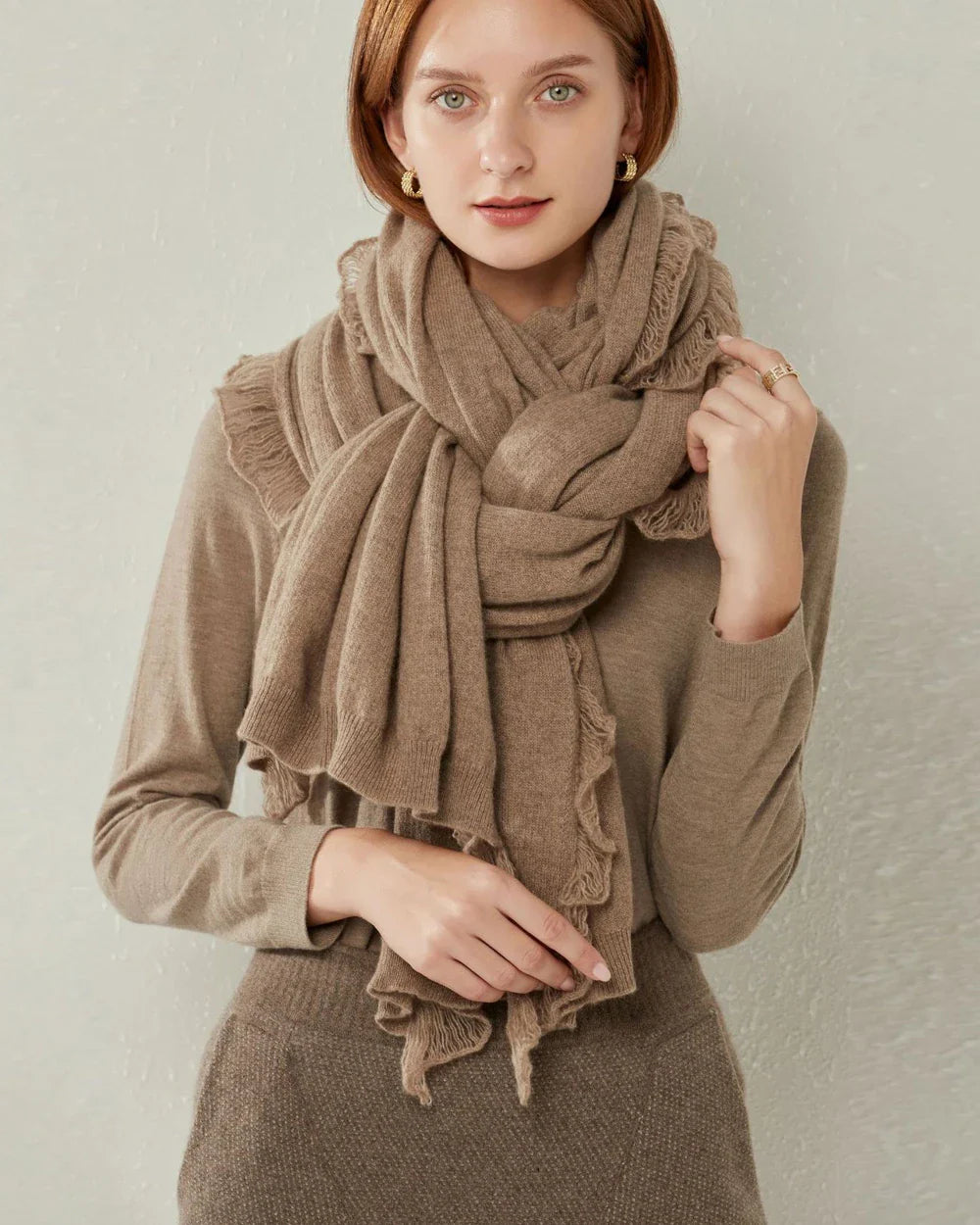 Cashmere Tippet Scarf