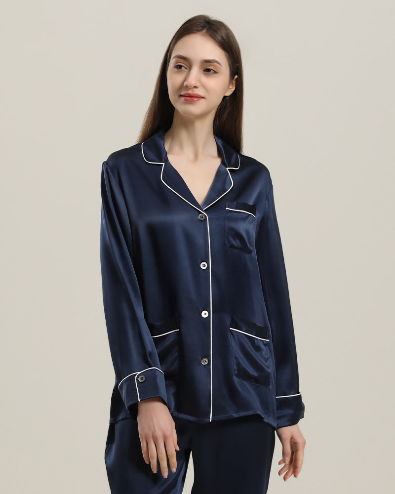 Classic Silk Pajamas For Women