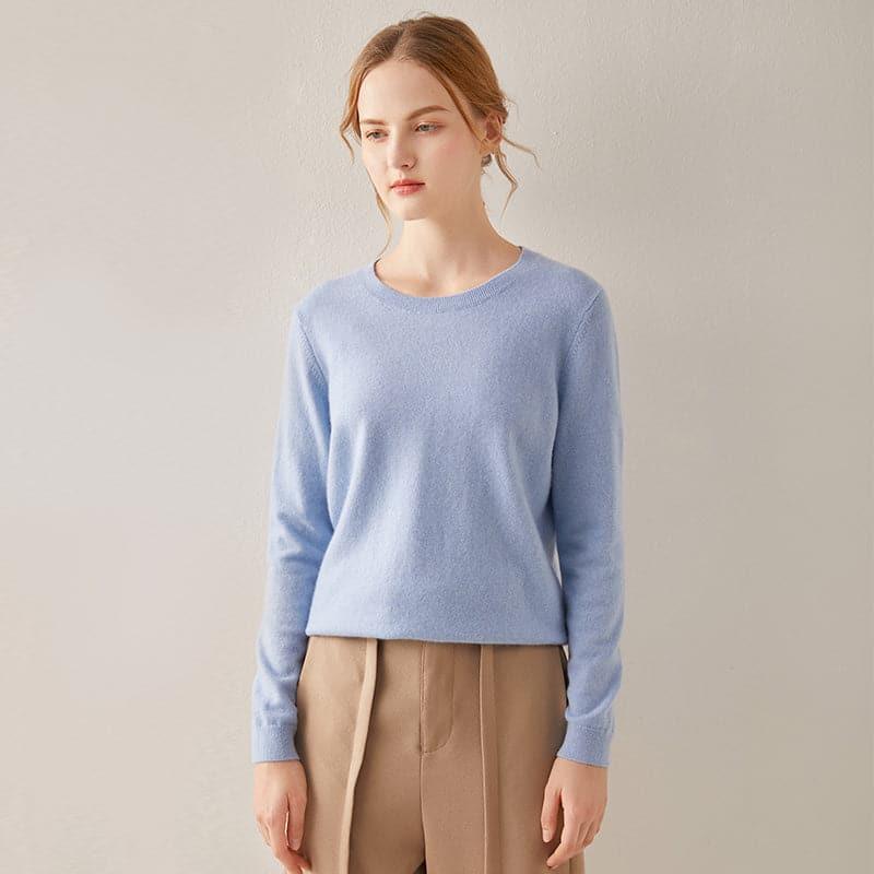 Crewneck Lightweight Cashmere Sweater
