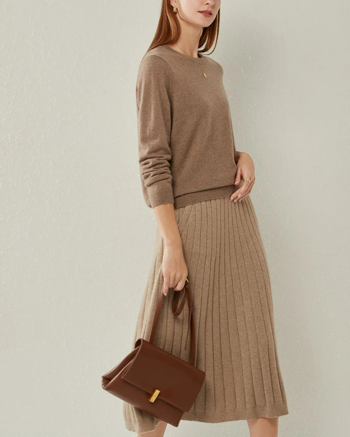 Crewneck Lightweight Cashmere Sweater
