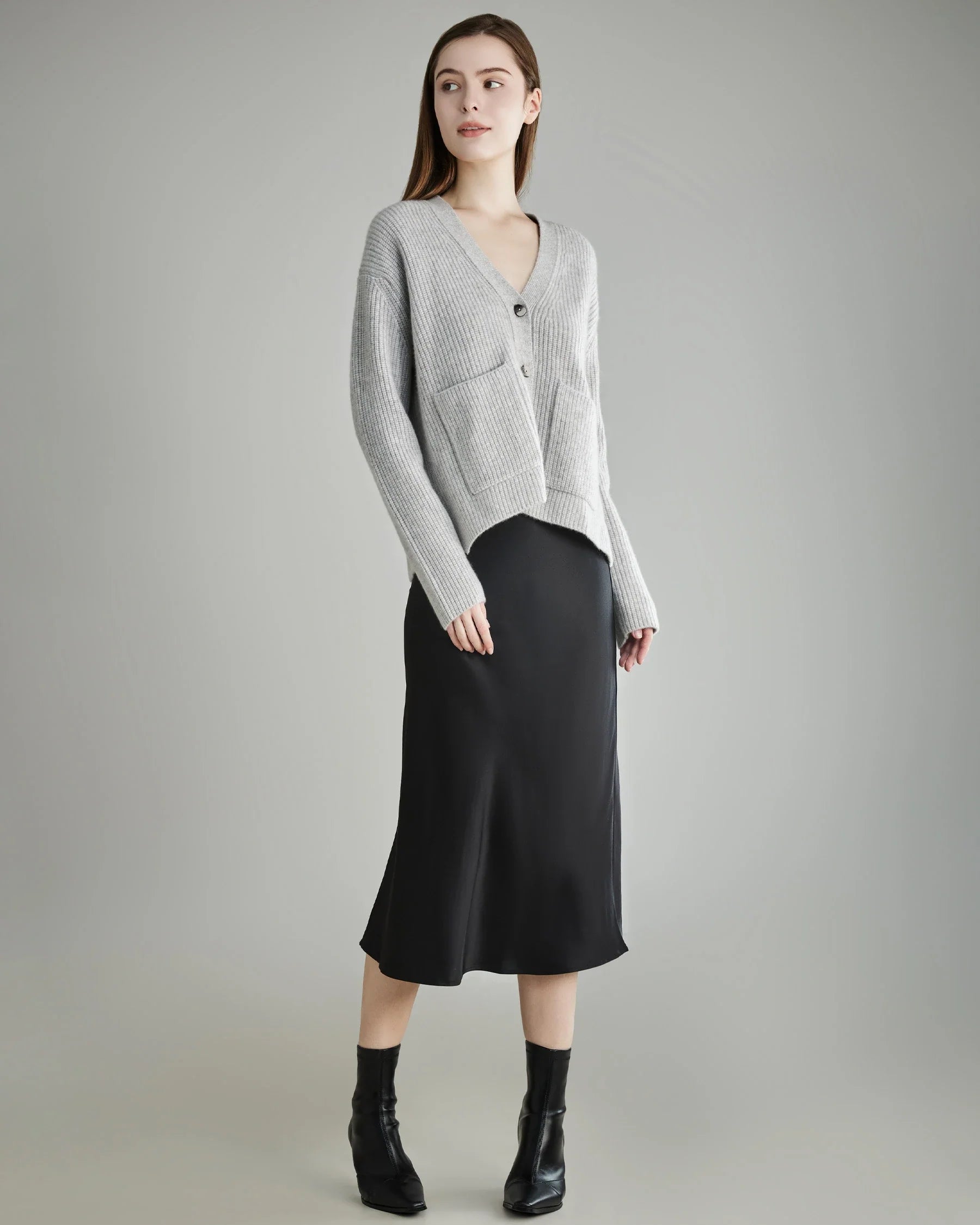 Cozy Cashmere Cardigan with Pockets