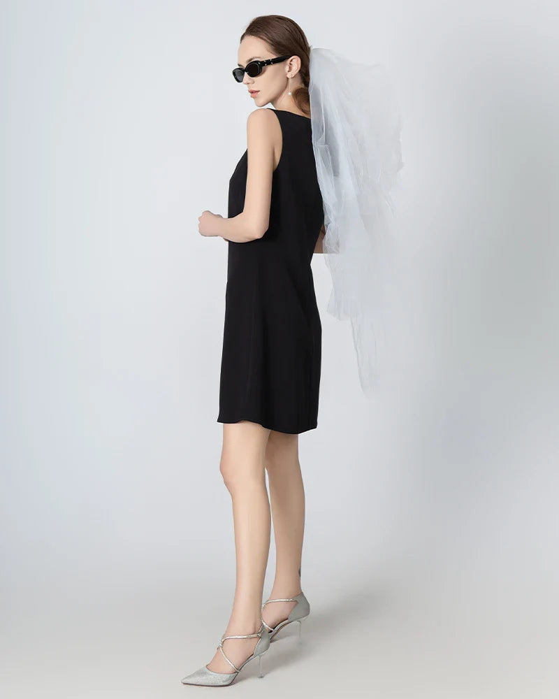 40 Momme A-line Silk Dress