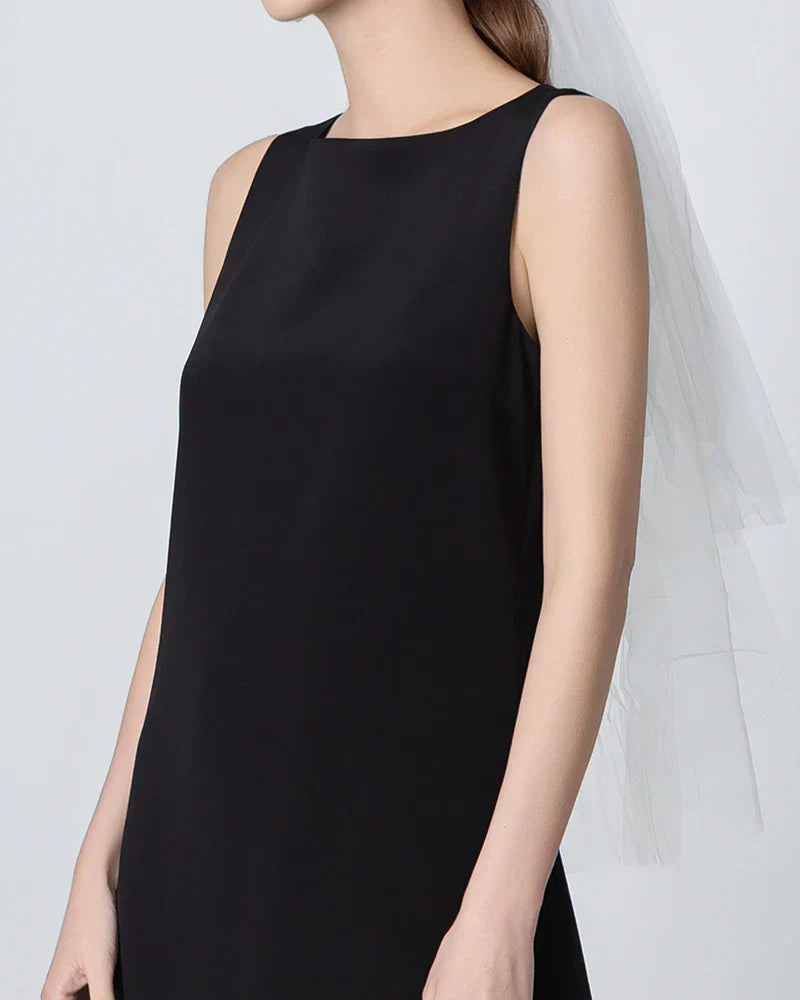 40 Momme A-line Silk Dress
