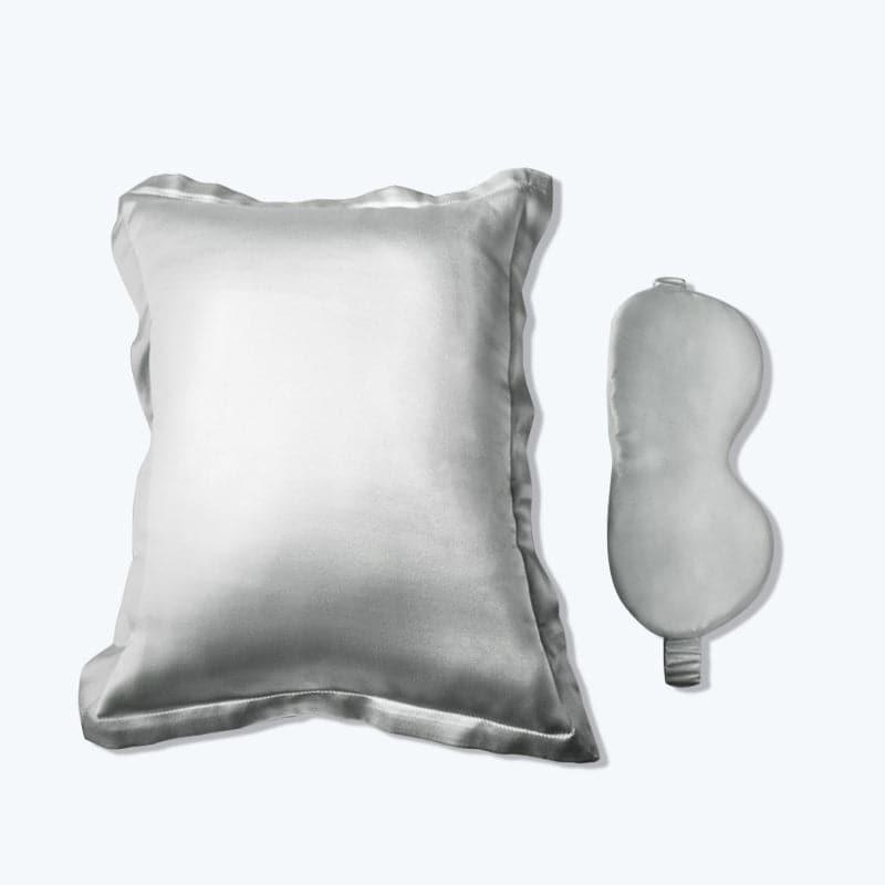 Cushion and Eyemask Silk 2 Pcs Travel Set