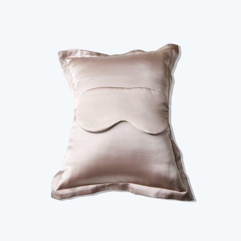 Cushion and Eyemask Silk 2 Pcs Travel Set