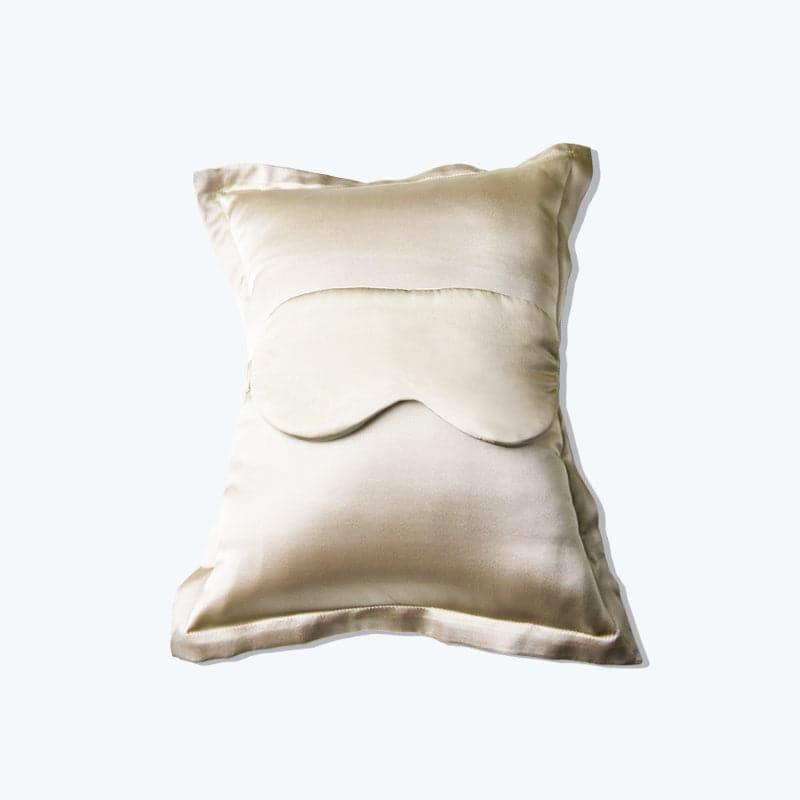 Cushion and Eyemask Silk 2 Pcs Travel Set